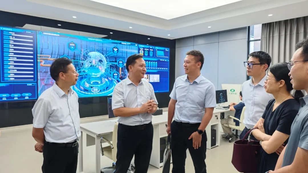 浙江省經信廳副廳長婁萬總一行蒞臨川源調研指導