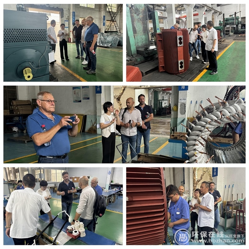 德國客戶專程到訪永發(fā)機(jī)電，國產(chǎn)節(jié)能高效電機(jī)加快走向海外