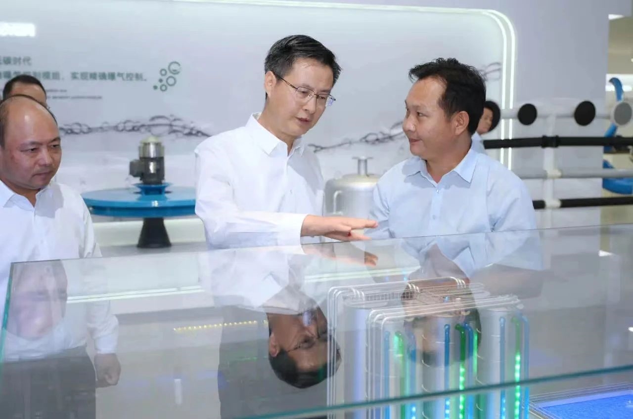 嘉興市委書記陳偉蒞臨川源調(diào)研指導