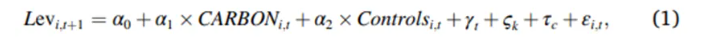 文獻(xiàn)分析 | 碳政策風(fēng)險(xiǎn)與企業(yè)資本結(jié)構(gòu)決策
