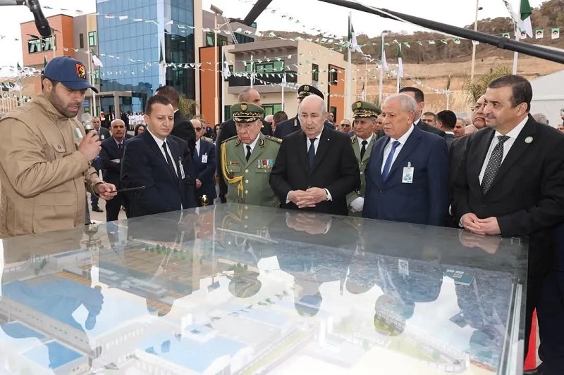 阿爾及利亞總統(tǒng)親臨奧蘭海水淡化項目，見證“海上水庫”惠澤民生