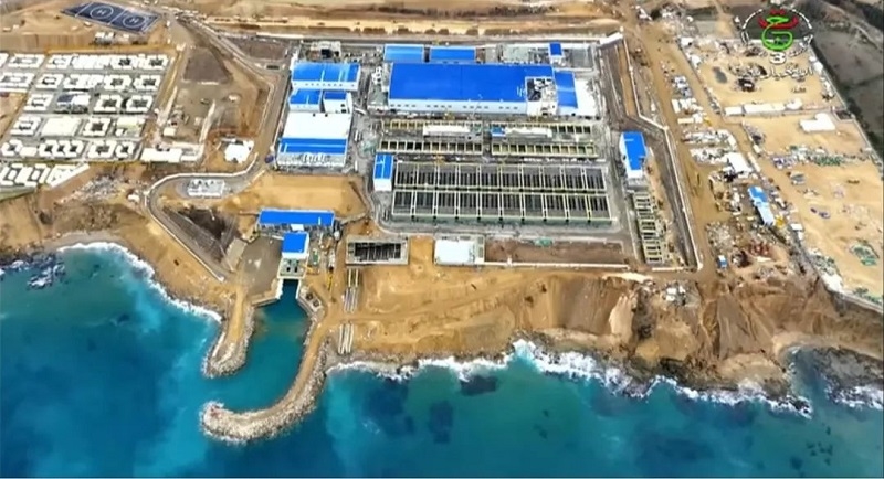 阿爾及利亞總統(tǒng)親臨奧蘭海水淡化項目，見證“海上水庫”惠澤民生