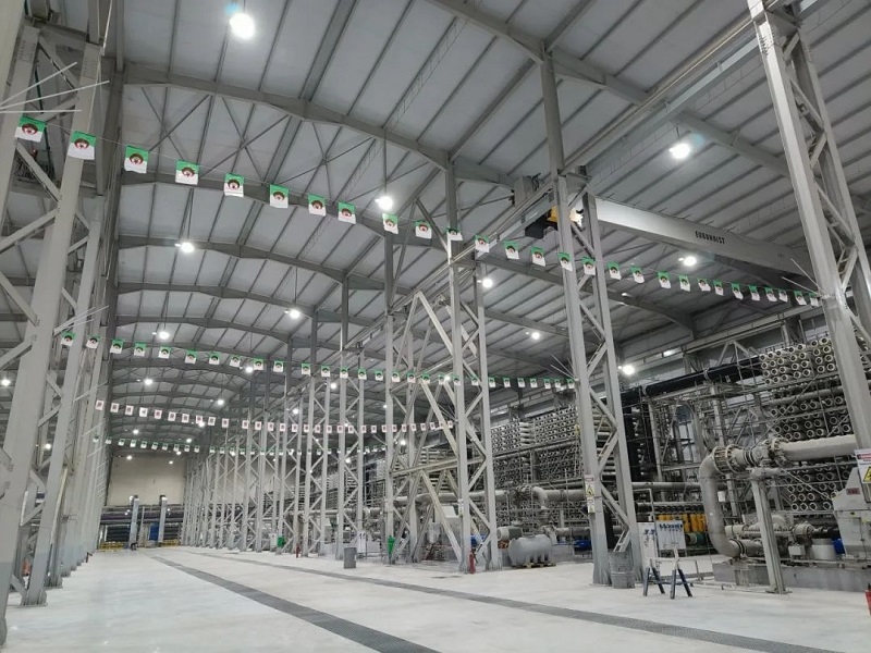 阿爾及利亞總統(tǒng)親臨奧蘭海水淡化項目，見證“海上水庫”惠澤民生