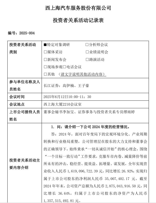 西上海：深化新能源汽車領(lǐng)域布局，持續(xù)加碼綠色制造與智能技術(shù)