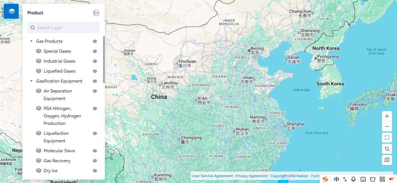 《中國氣體產(chǎn)業(yè)鏈集聚區(qū)地圖》幫扶“靶標(biāo)企業(yè)”直面全球氣體行業(yè)買家
